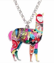 Alpaca Charm Necklace for sale by Purely Alpaca
